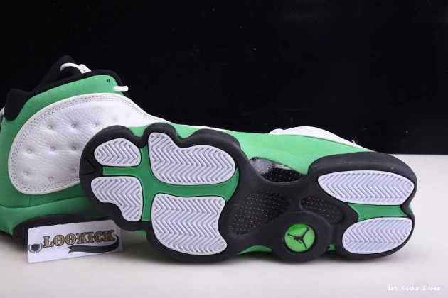 1st Kicks Shoes Green Air DB6537-113 Lucky Jordan 13 0802
